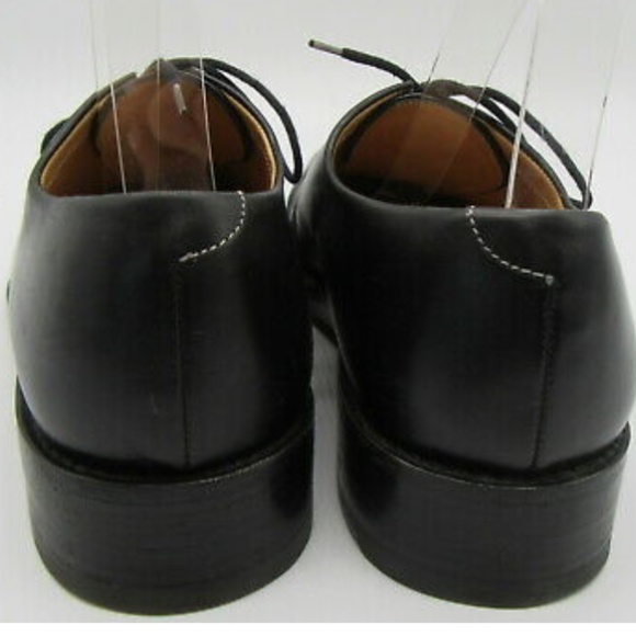 B.F. Lidfort Men\'s Black Leather Dress Shoes sz 9
